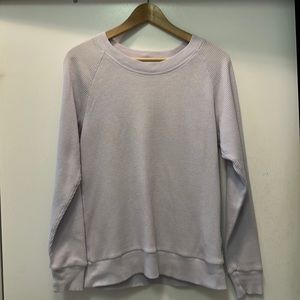 Aritzia TNA Andrews Thermal in Light Purple, Size XS